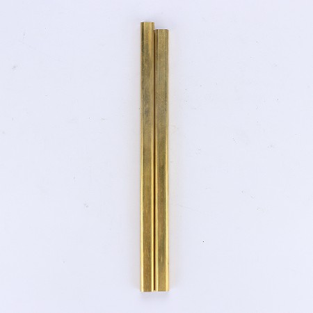 灯饰用黄铜管定造 H62黄铜方管 方形铜管 矩形铜管 空调铜管