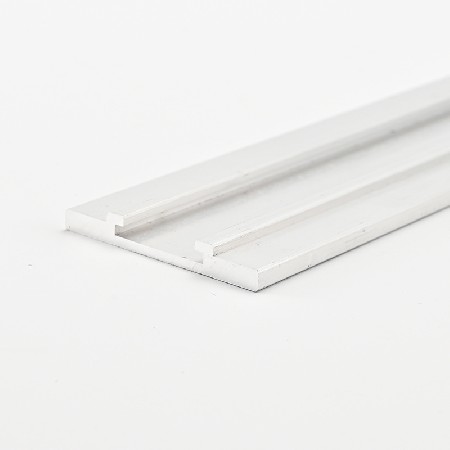 厂家直供6063铝导轨工业用铝型材定制加工门窗用导轨铝槽U型铝条