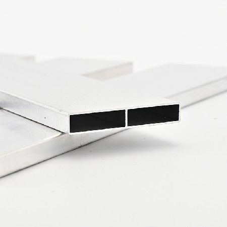 6063铝材家具用方形铝管定制加工铝型材料空心铝管扁铝管装饰条