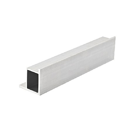 6063 material furniture tube square hollow aluminum tube custom processing multi-specification aluminum profile square tube factory direct supply