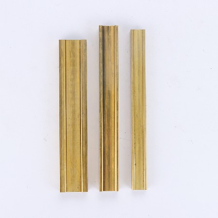 灯饰用黄铜管定 制 H62黄铜方管 方形铜管 矩形铜管 空调铜管批发